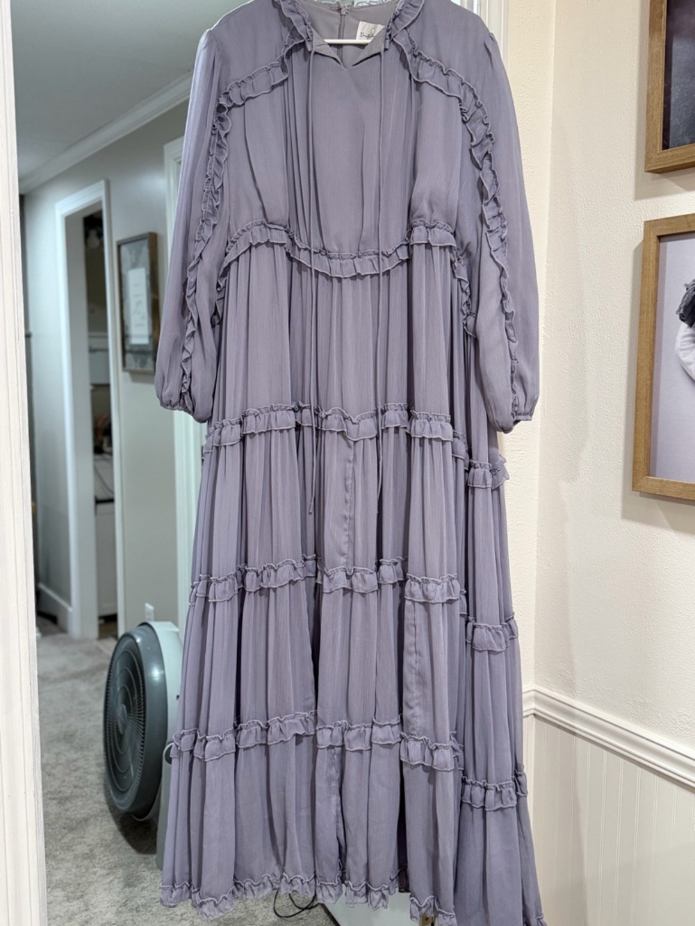 Dainty Jewell’s Love and Lilacs Maxi Dress